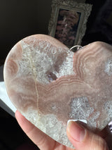 Pink Amethyst Heart