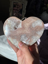 Pink Amethyst Heart