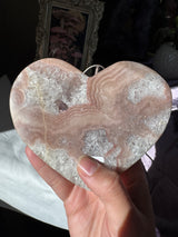 Pink Amethyst Heart