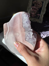 Pink Amethyst Heart