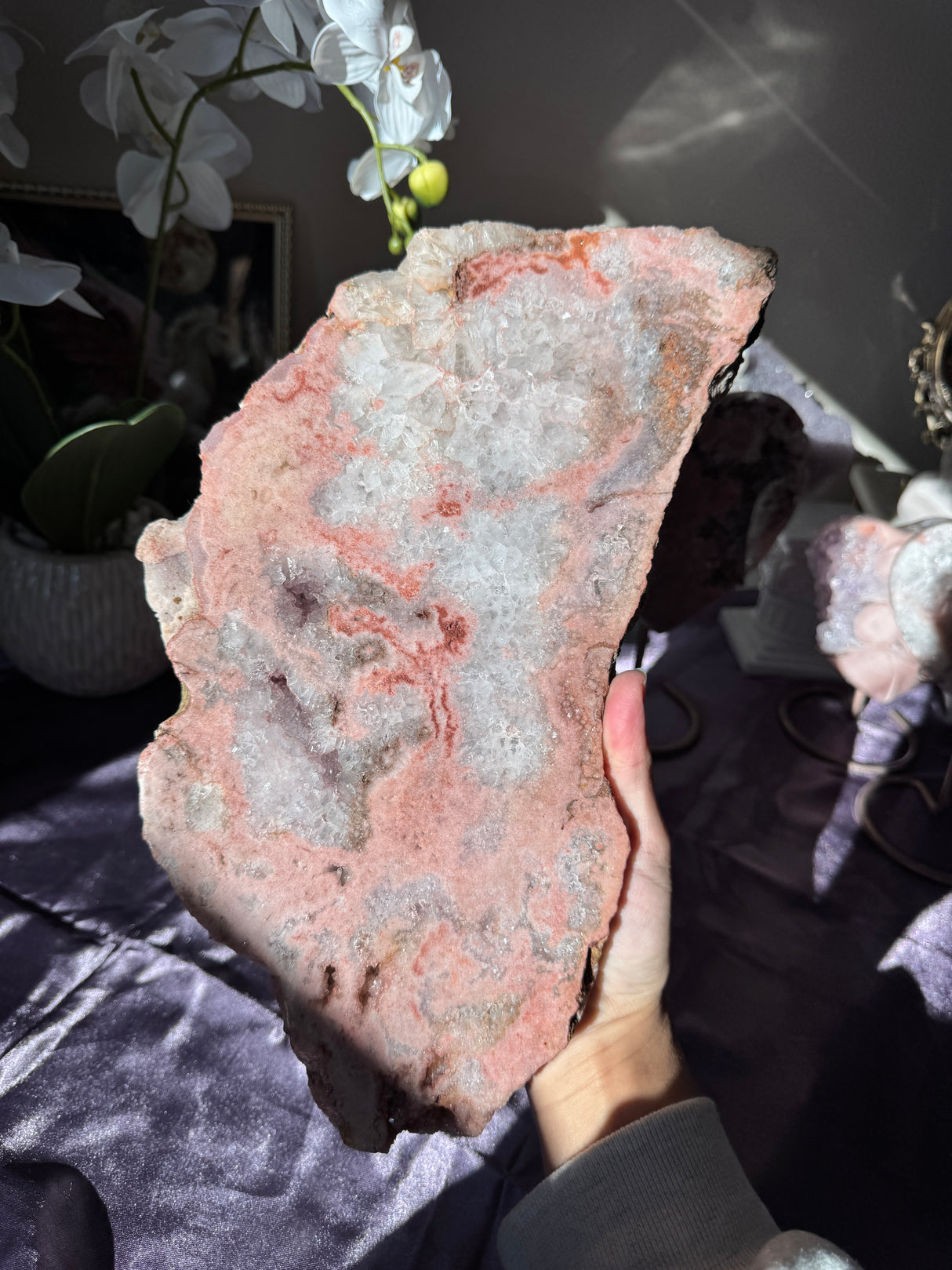 Pink Amethyst Slab
