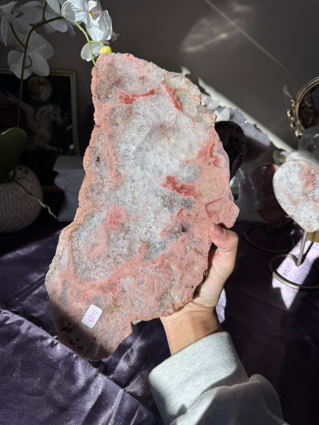 Pink Amethyst Slab