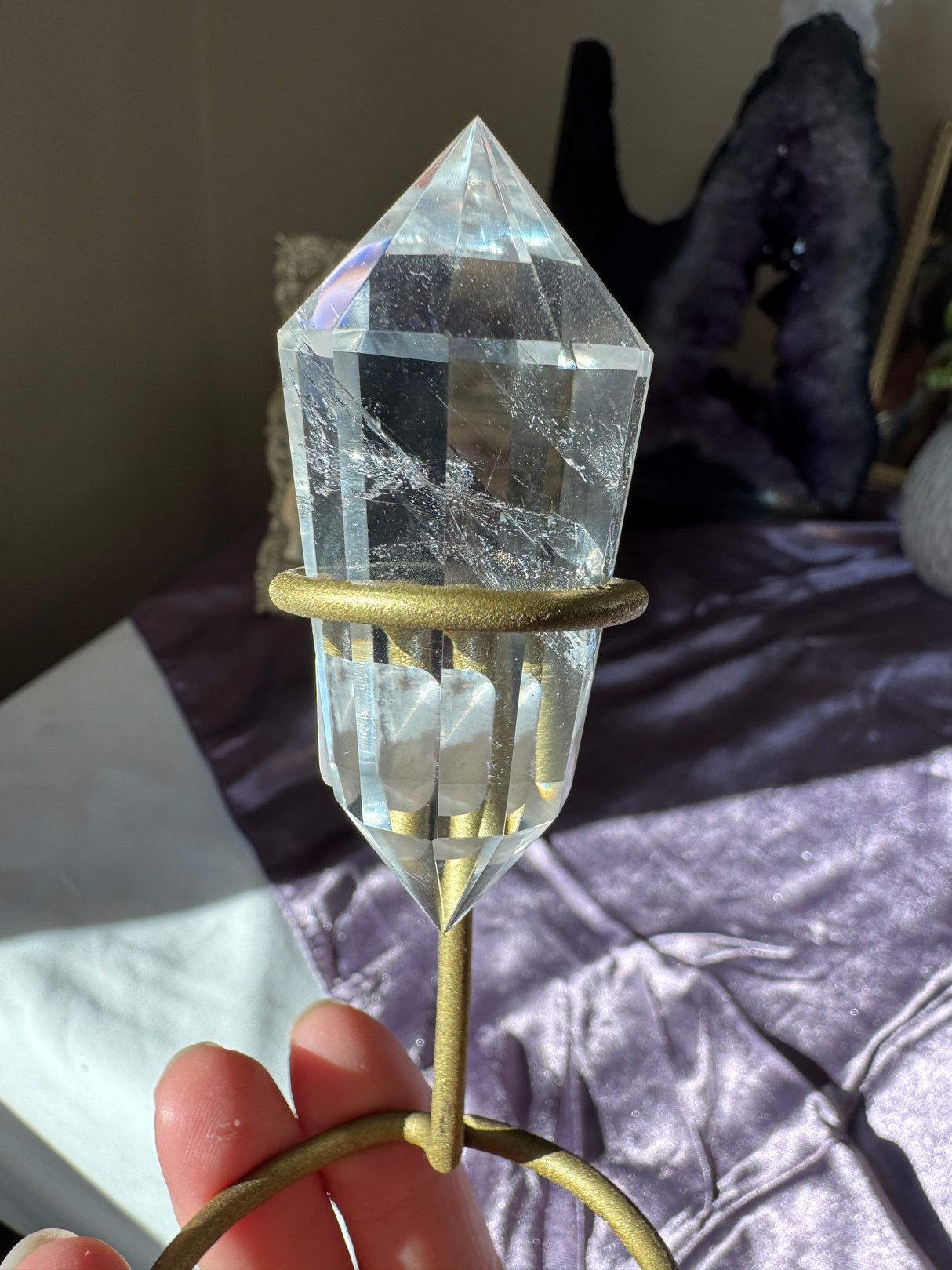 Clear Quartz Vogel