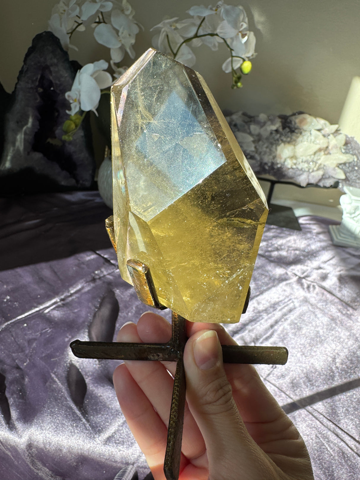 Honey Citrine Free Form