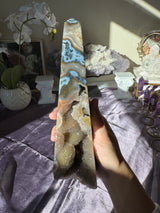 Druzy Agate Obelisk