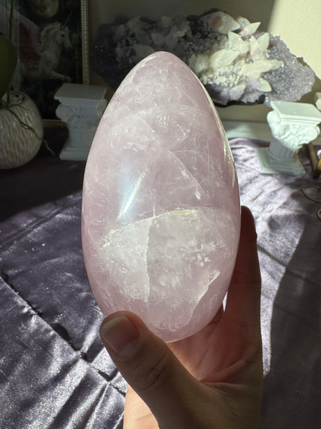 Lavender Rose Quartz Free Form