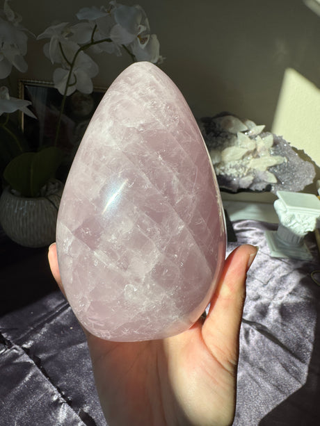Lavender Rose Quartz Free Form