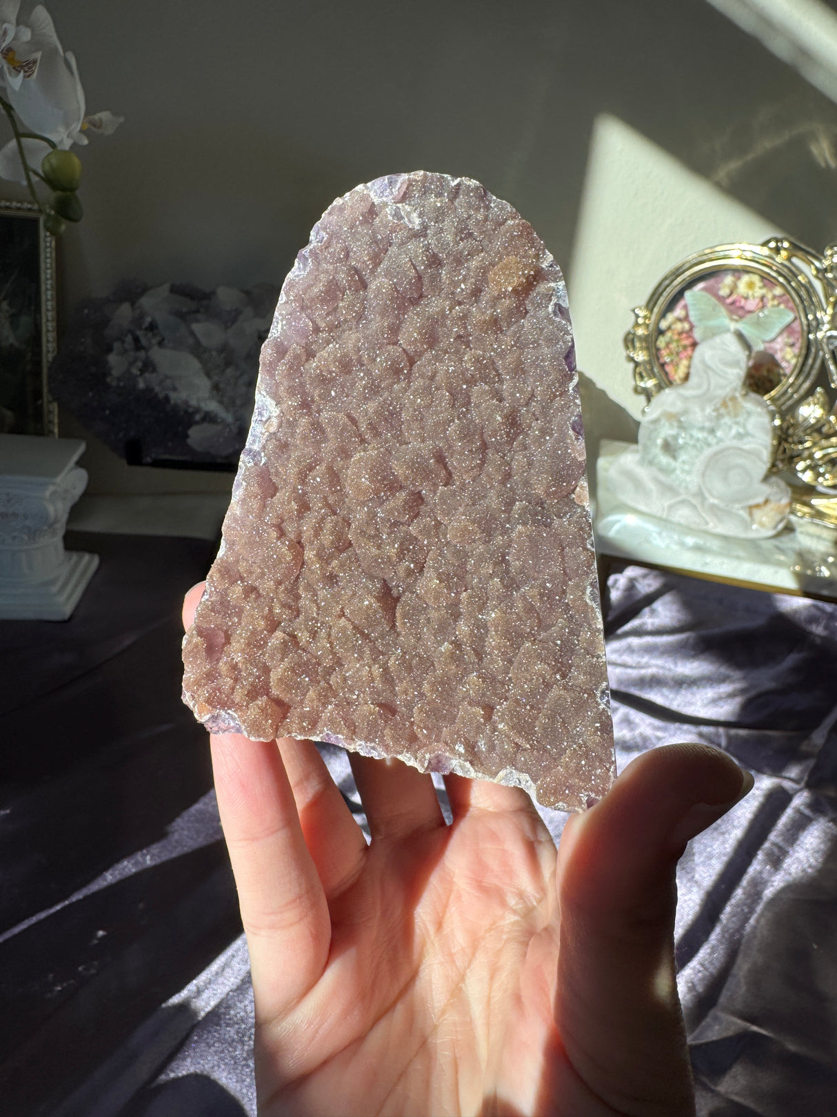 Sugar Rainbow Amethyst Cut Base