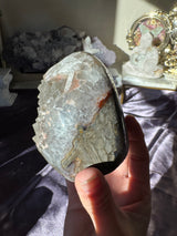 Sugar Sage Rainbow Amethyst Cut Base