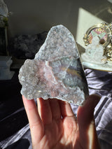 Druzy Rainbow Amethyst Cut Base