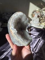 Icey Druzy Rainbow Amethyst Cut Base
