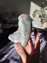 Icey Druzy Rainbow Amethyst Cut Base