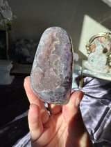 Druzy Rainbow Amethyst Cut Base