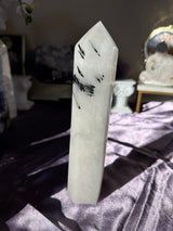 Large Tourmaline in Quartz Tower