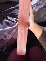 XL Juicy Rose Quartz Tower (imperfect)