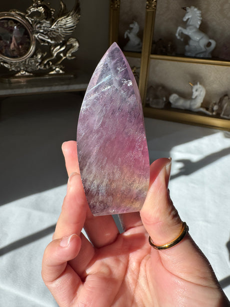 Rainbow Fluorite Flame