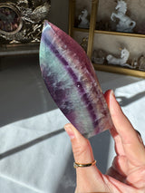 Rainbow Fluorite Flame