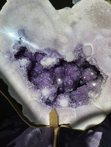 Vibrant Large Pink Amethyst Slab