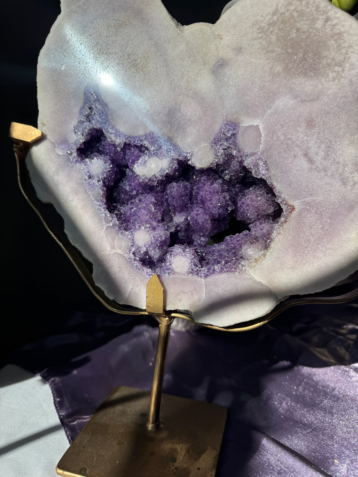 Vibrant Large Pink Amethyst Slab