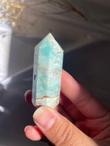 Blue Aragonite Point