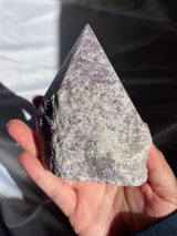 Lavender Lepidolite Top Polished Point