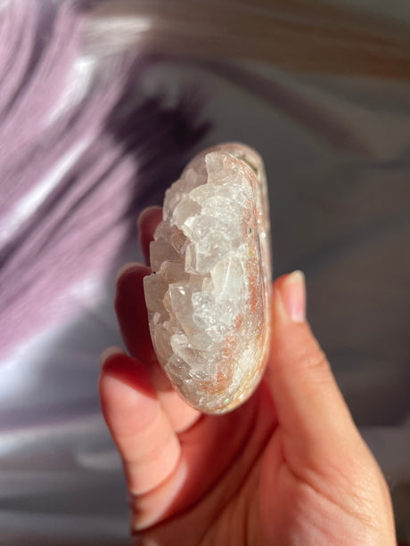 Pink Amethyst Heart