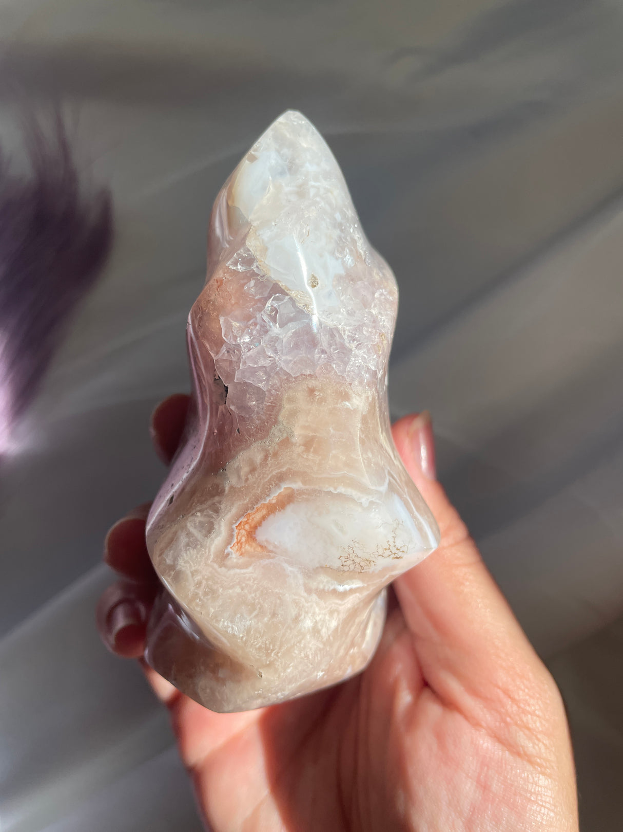 Flower Agate Flame