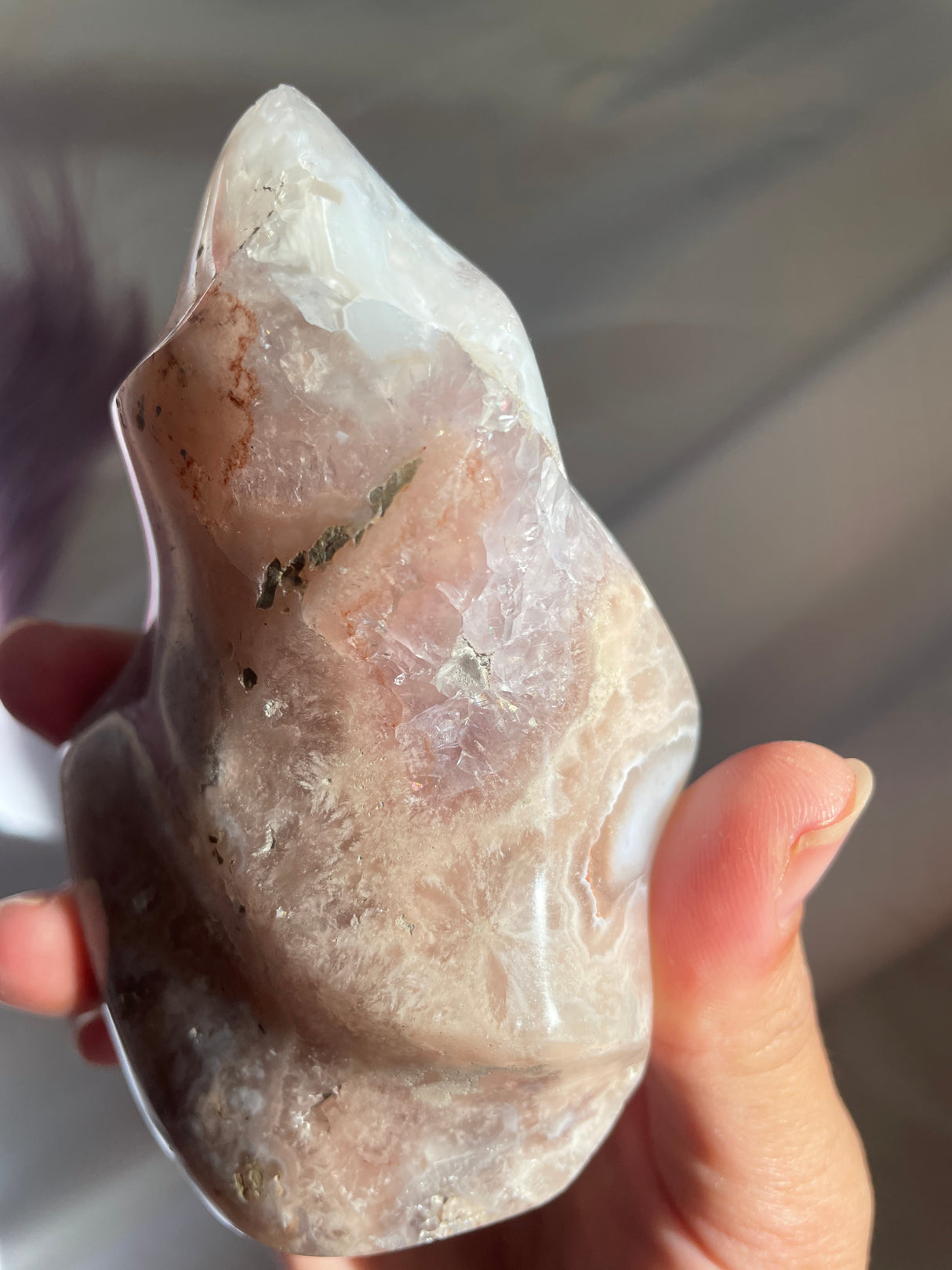 Flower Agate Flame