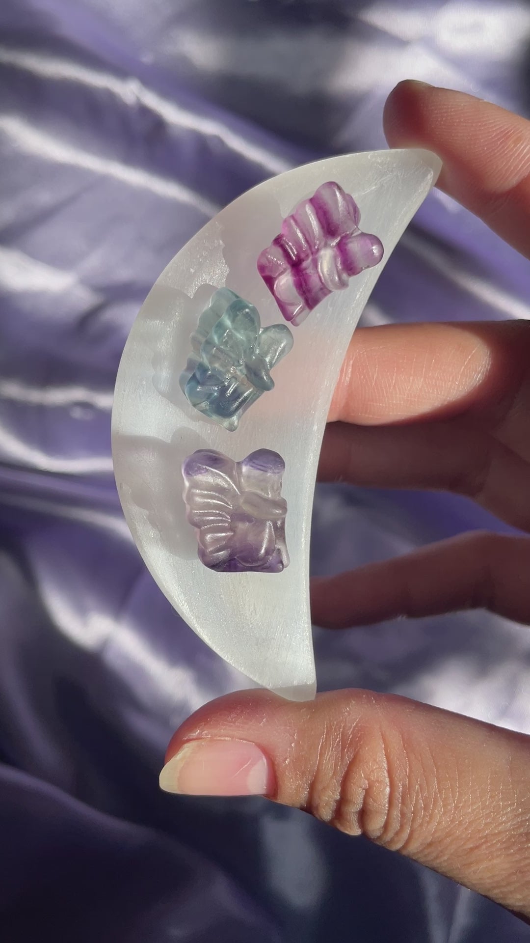Mini Rainbow Fluorite Fairy