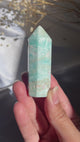 Blue Aragonite Point