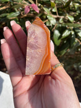 Carnelian Amethyst Tower