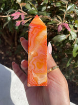 Carnelian Amethyst Tower