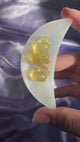 Mini Yellow Fluorite Duck