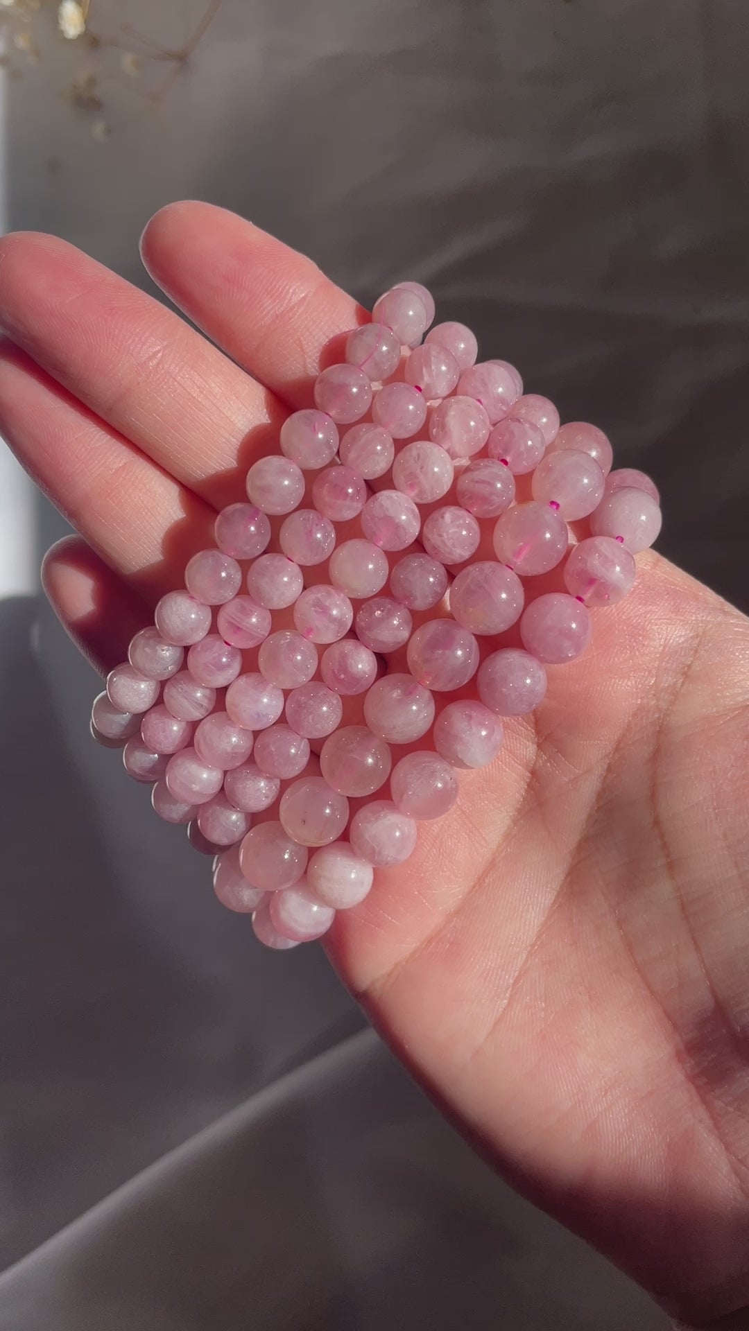 Lilac Rose Quartz Bracelet