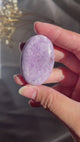 Lavender Lepidolite Palm